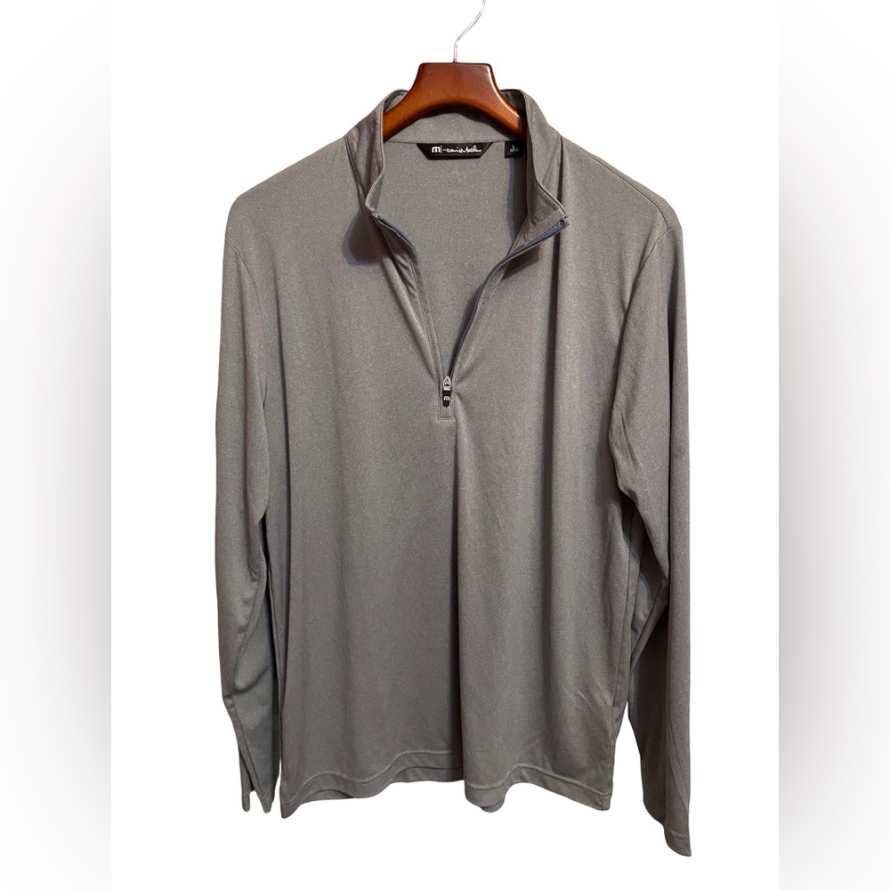 Travis Mathew Long Sleeve Golf 1/4 Zip Pullover Mens Large